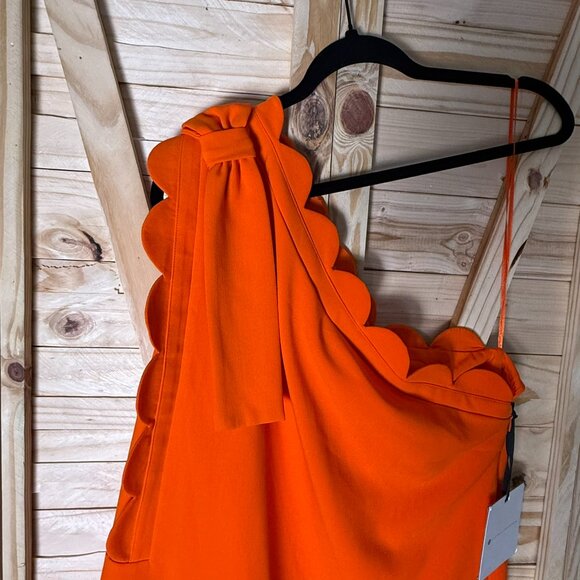 NWT, Extra Large, Orange, Single Strap, Mini Dress - Picture 2 of 8